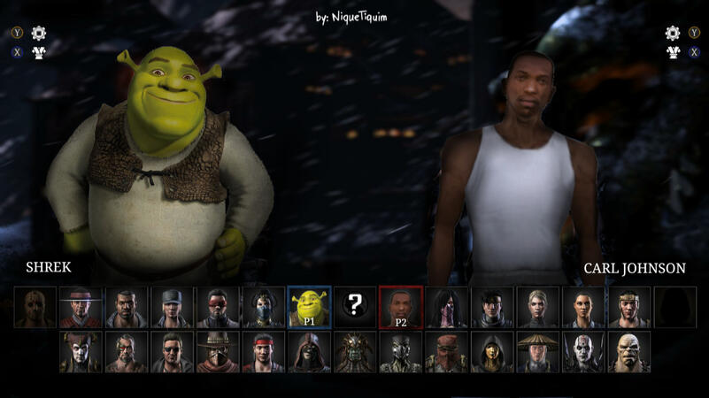 This edit I made for a Shrek and CJ image edit contest