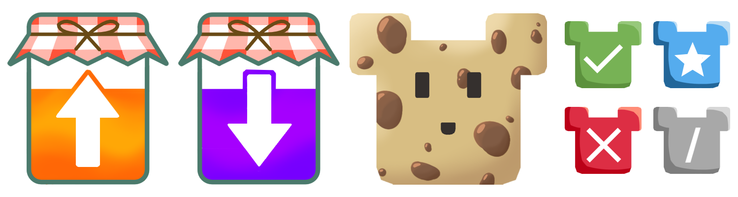 Emojis and Icons made for the Official Super Bear Adventure Discord Server